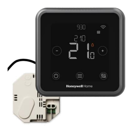 resideo Honeywell Home T6RWP Quick Start Manual