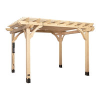 Backyard Discovery SOMERVILLE 10x14 PERGOLA 2006546 Owner's Manual & Assembly Instructions