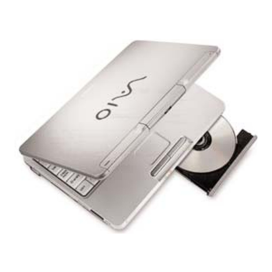 Sony PCG-TR3AP Specifications