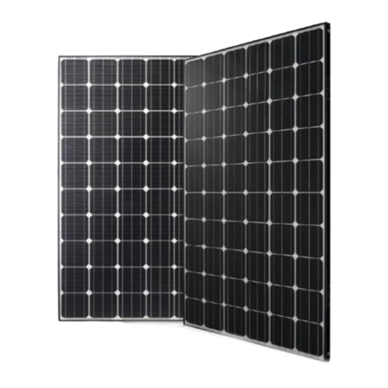 LG LG310N1C(W)-L5 LG315N1C(W)-L5 LG320N1C(W)-L5 LG325N1C(W)-L5 LG330N1C(W)-L5 LG335N1C(W)-L5 LG340N1C(W)-L5 LG345N1C(W)-L5 LG350N1C Installation Manual