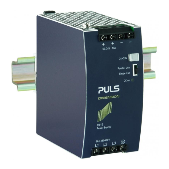 Puls CT10.241 Instruction Manual