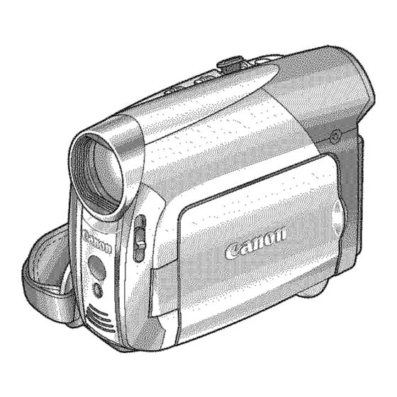 Canon ZR-850 - Camcorder - 1.07 MP Manuals