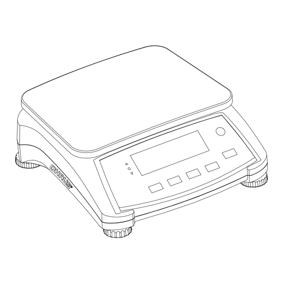 OHAUS Ranger R31P30-M Instruction Manual
