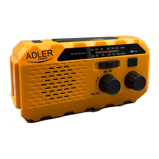 Adler Europe AD 1197 User Manual