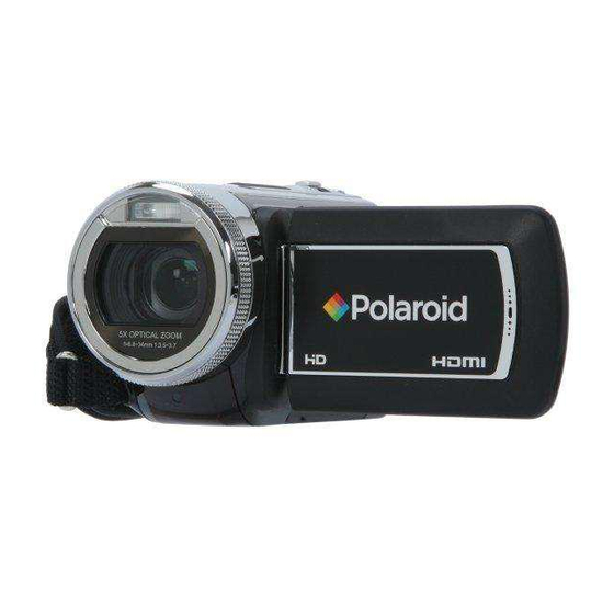 Polaroid DVC-00725F - 720P HD Camcorder Manuals
