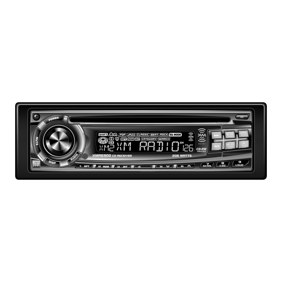 Dual Electronics Corporation XMR6900 Installation & Owner's Manual