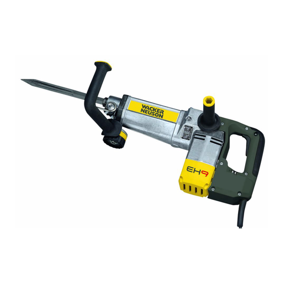 Wacker Neuson EH 9 BL Operator's Manual