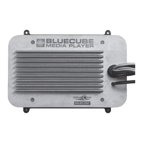 Aquatic BLUECUBE AQ-BC-5BT Owner's Manual