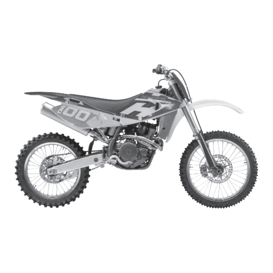 Husqvarna 2004 TE 450 Owner's Manual