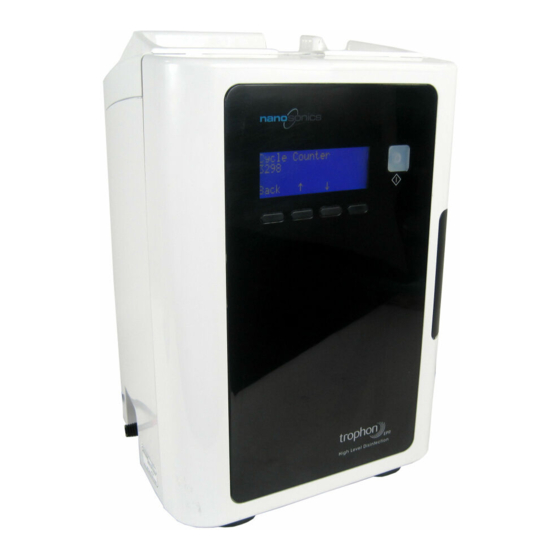 Nanosonics trophon EPR User Manual