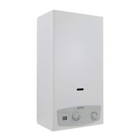 Baxi 14i Installation, Operation And Maintenance Manual