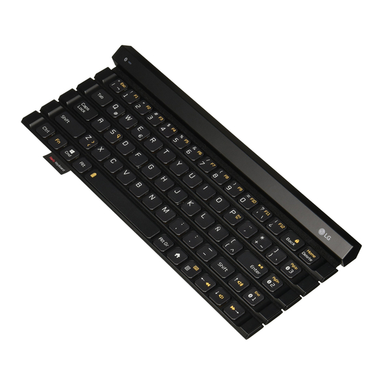 LG Rolly Keyboard 2 KBB-710 User Manual
