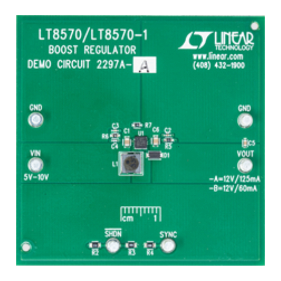 Linear Technology LT8570 Demo Manual