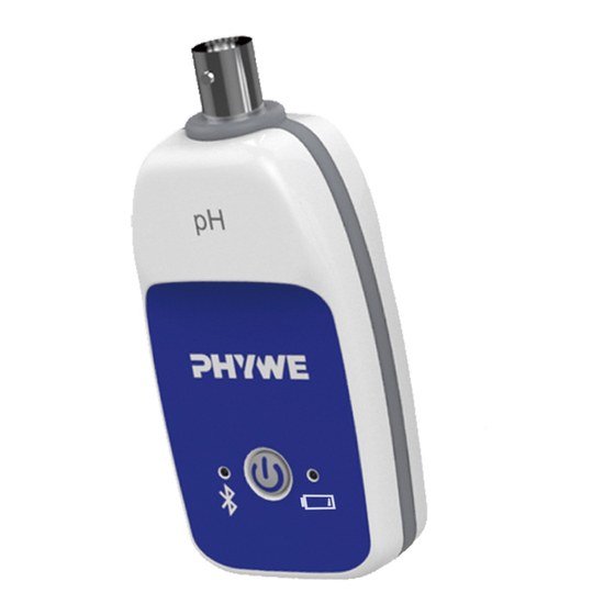 PHYWE Cobra SMARTsense Operating Instructions