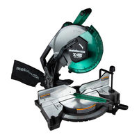Metabo HPT C12FDHB Safety Instructions And Instruction Manual
