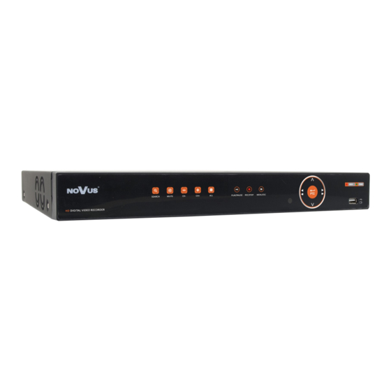 Novus NHDR-5004AHD-II User Manual
