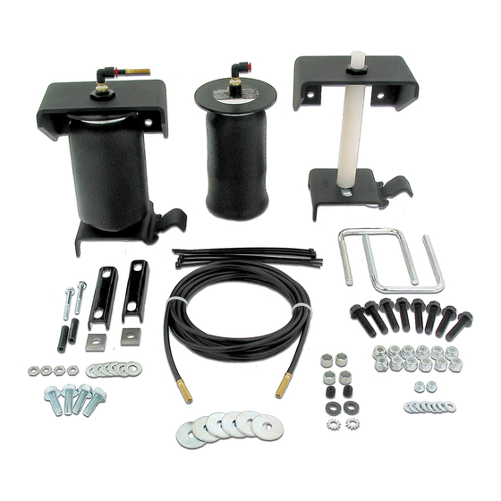 Air Lift RideControl 59544 Installation Manual