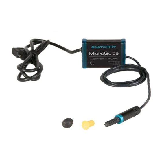 Sunrise Medical Switch-It MicroGuide Owner's Manual