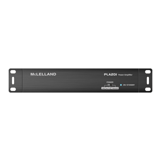 McLelland PLA2DI Owner's Manual