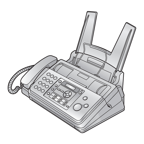 Panasonic KX-FP711CX Operating Instructions Manual