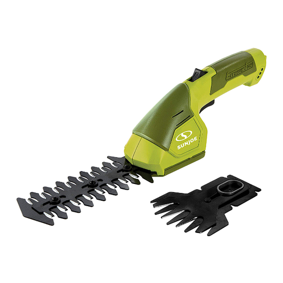 sunjoe HJ604C Operator's Manual