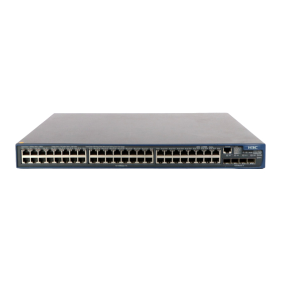 H3C S3600 Series Installation Manual
