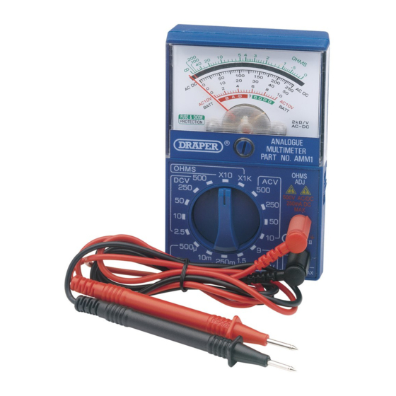 Draper AMM1 Instruction