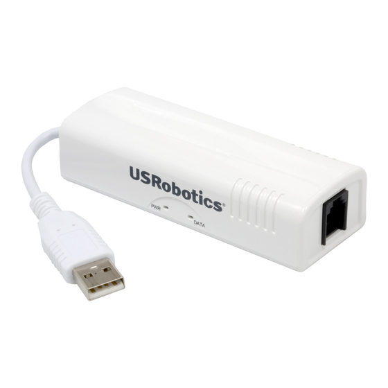US Robotics 56K USB Modem User Manual