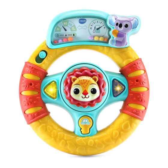 VTech Grip & Go Steering Wheel Toy Manuals