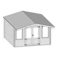 Mercia Garden Products 0628LOG125-V4 General Instructions Manual