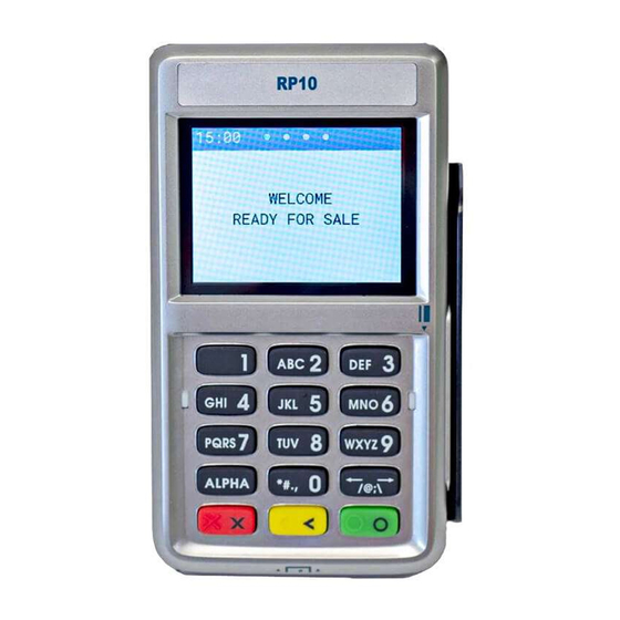 First Data RP10 Manual
