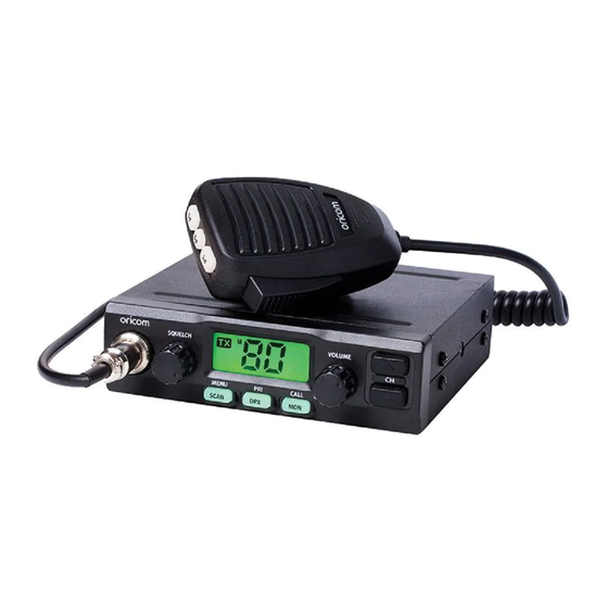 Oricom UHF028 Quick Start Manual
