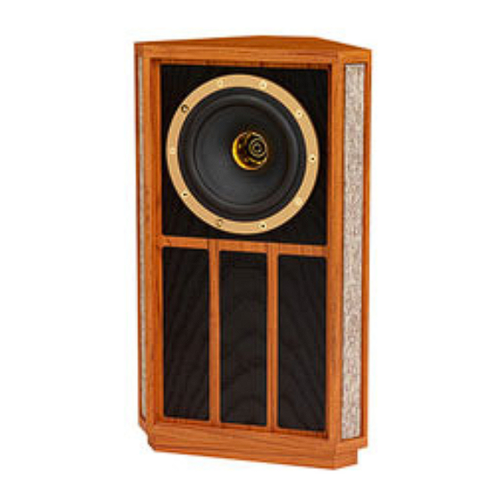 Tannoy Autograph Mini Service Manual