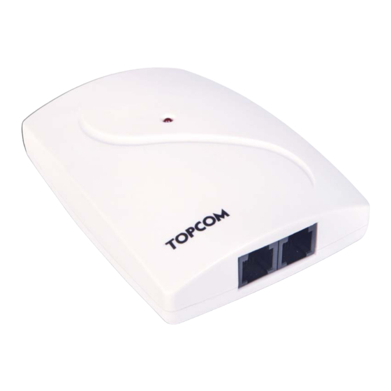 Topcom Webtalker 301 User Manual