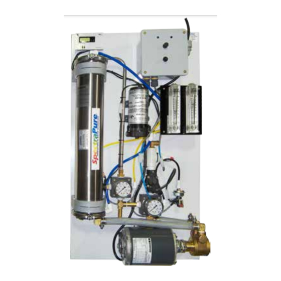 SpectraPure PSP Series Operation And Maintenance Manual
