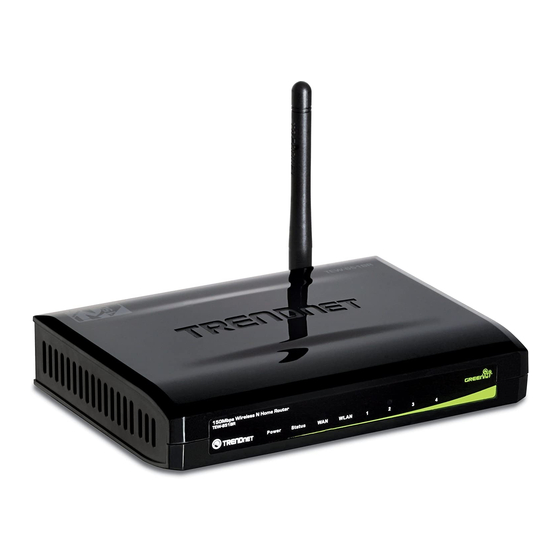 TRENDnet TEW-651BR Quick Installation Manual