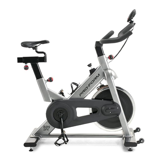 ICON Health & Fitness PRO-FORM 505 SPX User Manual