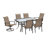 Garden Oasis Saratoga 7 PC Dining Set Owner's Manual