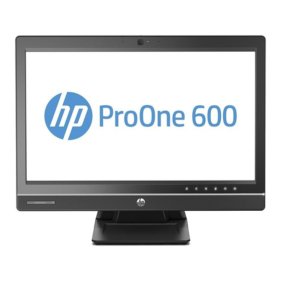 HP ProOne 600 G1 Specification