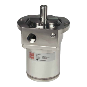 Danfoss PAH Series Service Manual