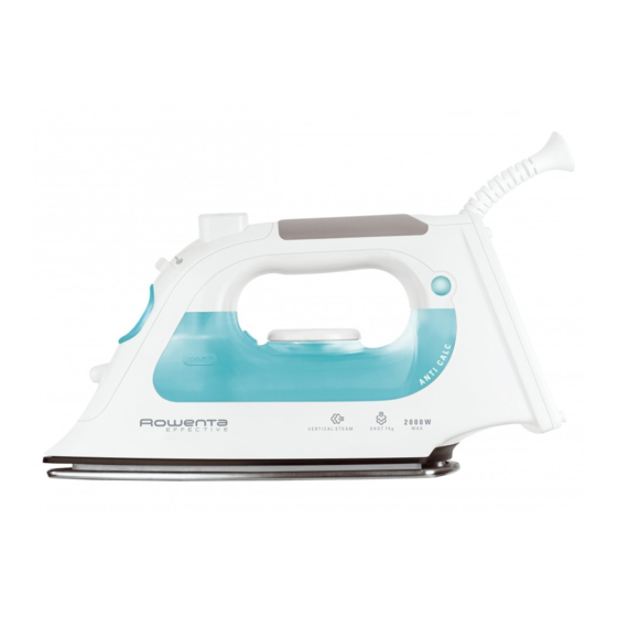 Rowenta EFFECTIVE DX1300 Manual