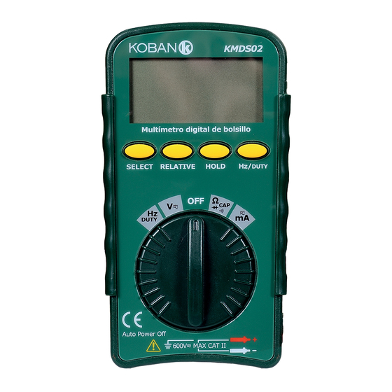 koban KMDS02 Instruction Manual