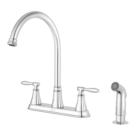Pfister Glenora F-036-4GN Quick Installation Manual