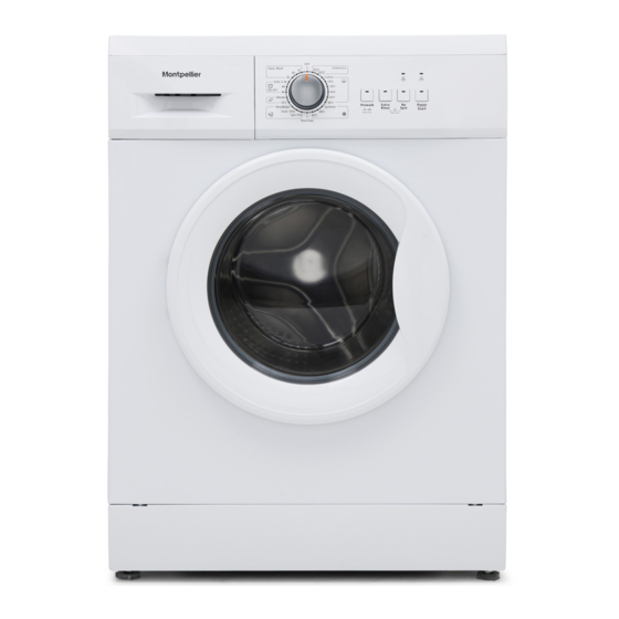 montpellier MW6101W Washing Machine Manuals