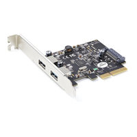 Startech.com PEXUSB312A3 Quick Start Manual