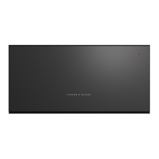 Fisher & Paykel MINIMAL WB60SDTEB1 Manuals