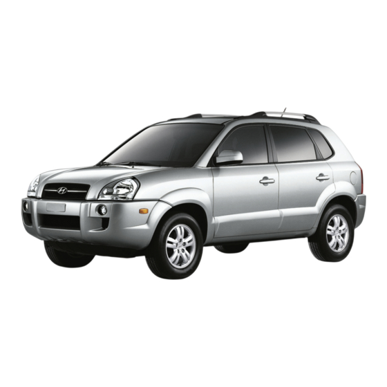 Hyundai Tuscon Quick Reference Manual