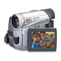 Panasonic PV GS14 - MiniDV Camcorder w/22x Optical Zoom Operating Instructions Manual