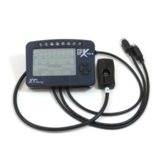 XT Racing GPX Pro User Manual