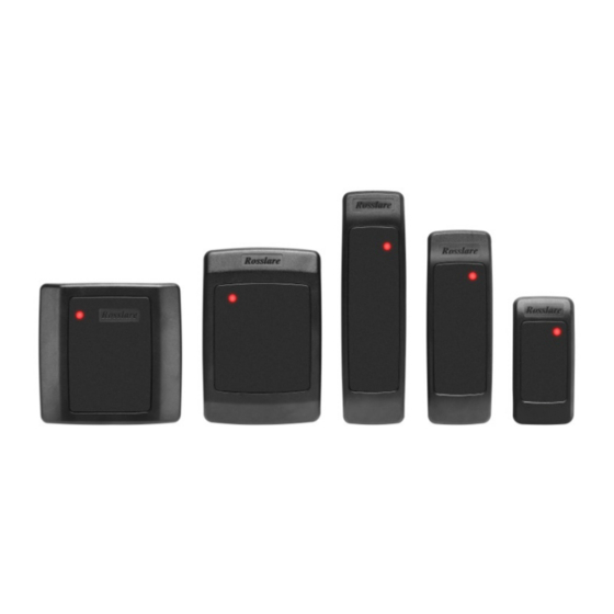 Rosslare AY-x25B Series Installation Manual